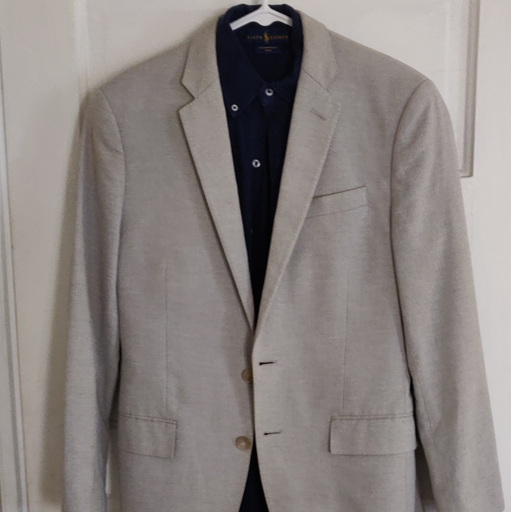 Grey J Crew Cotton Jacket